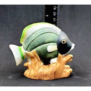 Porcelain Angelfish Figurine Vintage
